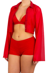 GIZELE CROP SHIRT