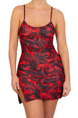 CAPIXABA SLIP MINI DRESS