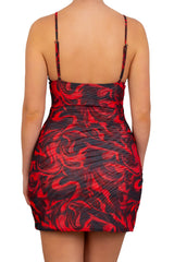 CAPIXABA SLIP MINI DRESS