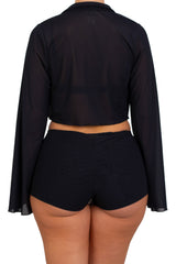 LA TORTUGA CROP SHIRT