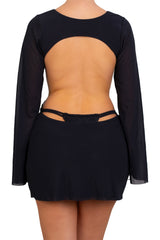 LA TORTUGA OPEN BACK MINI DRESS
