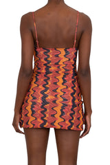 MARACUYA SLIP MINI DRESS