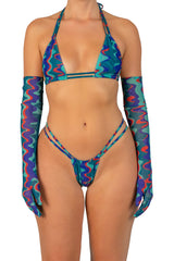 MAR DOUBLE STRAP TRIANGLE TOP