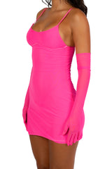 MELINA SLIP MINI DRESS