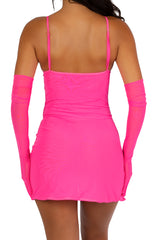 MELINA SLIP MINI DRESS