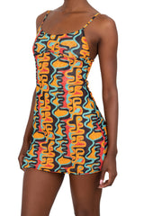 OLEO SLIP MINI DRESS