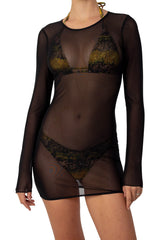 LA TORTUGA LONG SLEEVE MINI DRESS