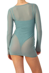 LUNA LONG SLEEVE MINI DRESS