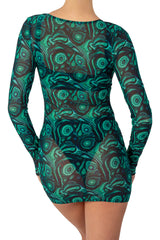 ESMERALDA LONG SLEEVE MINI DRESS