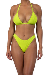 LOURDES DOUBLE STRAP TRIANGLE TOP