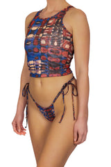 VALENTINA HIGH NECK TANK TOP