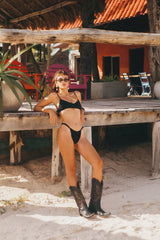 LA TORTUGA RUCHED BOTTOM