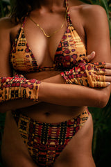 AURORA DOUBLE STRAP TRIANGLE TOP