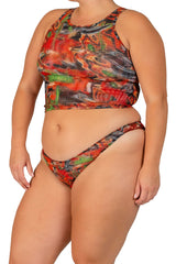 LORO HIGH NECK TANK TOP