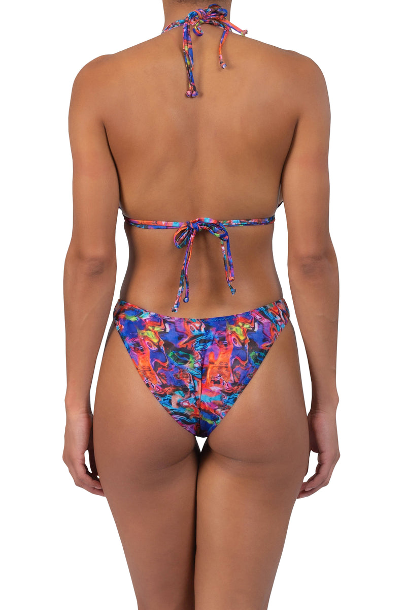Biziza G String Bikini for Women Low Rise Strappy Sheer Underwear